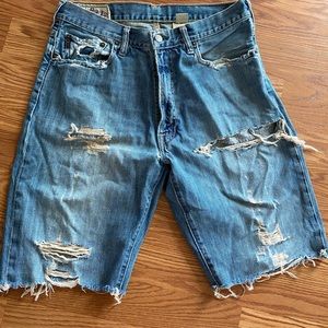 Vintage Abercrombie and Fitch Denim cutoffs